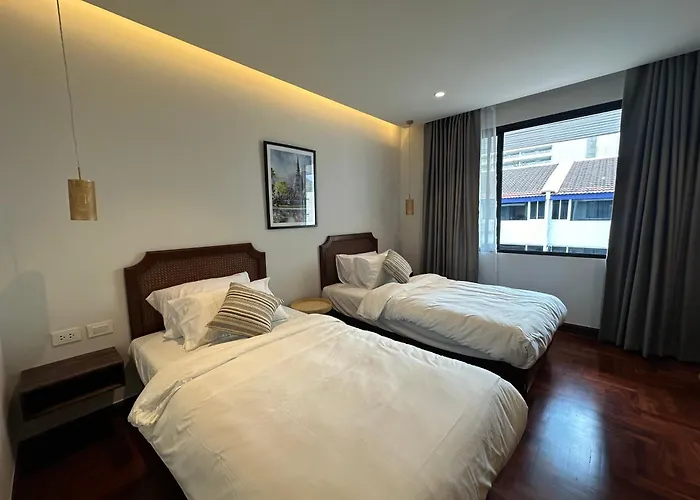 Bunya House Near Bts Asok, Terminal21 Free Bf Сasa de vacaciones *