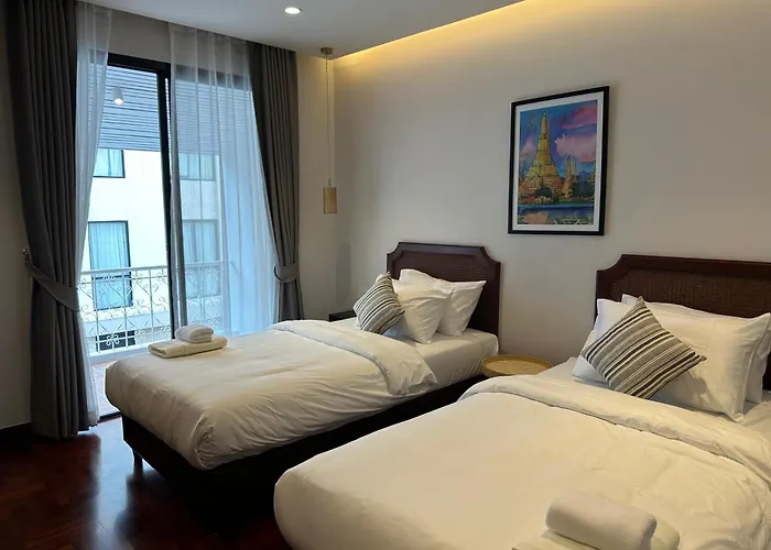Bunya House Near Bts Asok, Terminal21 Free Bf Сasa de vacaciones