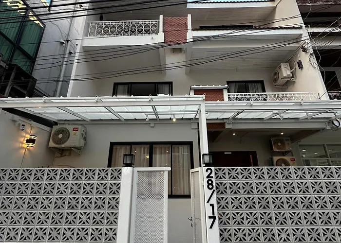 Bunya House Near Bts Asok, Terminal21 Free Bf Сasa de vacaciones Bangkok